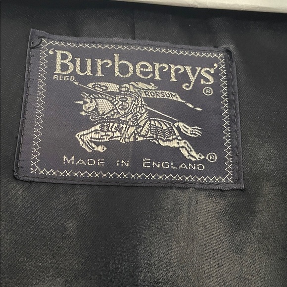 Burberry Dark Blue Wool  Coat 54 Regular - Picture 2 of 5